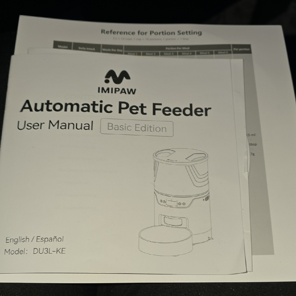 IMIPAW Automatic Pet Feeder Brand New